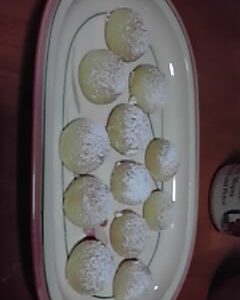 スノーボールクッキー